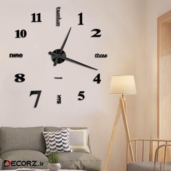 ساعت دیواری دکونوشاپ مدل NUMBER سایز بزرگ ساعت دیواری دکونوشاپ مدل NUMBER سایز بزرگ