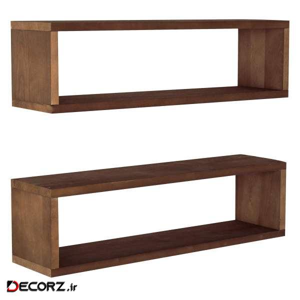 شلف دیواری مدل L7 مجموعه 2 عددی