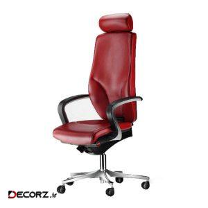 صندلی اداری رایانه صنعت مدل Kasra M911 چرمی صندلی اداری رایانه صنعت مدل Kasra M911 چرمی
