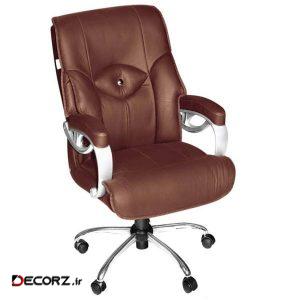 صندلی اداری نوین سیستم مدل 3010 چرمی