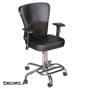 صندلی اداری نوین سیستم مدل 422RL چرمی