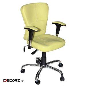 صندلی اداری نوین سیستم مدل 422T چرمی