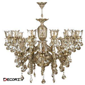 لوستر ۱۸ شعله چشمه نور مدل M3578.6-12-A
