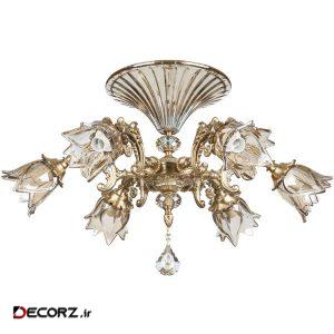 لوستر شش شعله چشمه نور کد C2180.6A