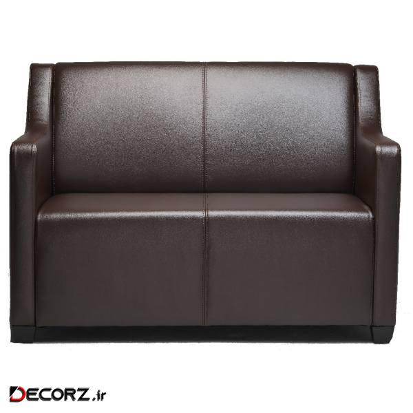 مبل اداری رایانه صنعت مدل Milan Double F652 چرمی