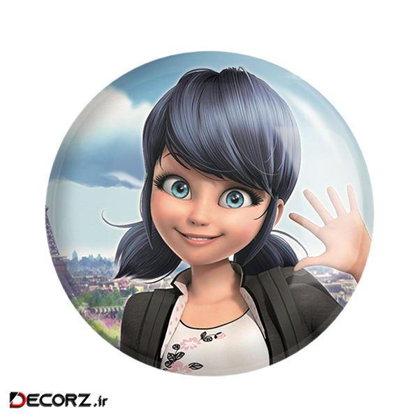مگنت خندالو طرح دختر کفشدوزکی کد 3072