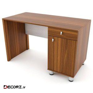 میز اداری فـوفل مدل E104 R140 D رنگ G1 میز اداری فـوفل مدل E104 R140 D رنگ G1