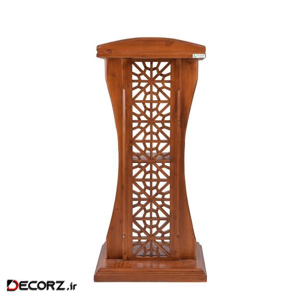 میز سخنرانی دستساز صنایع چوب ساج طرح سمن کد 315 میز سخنرانی دستساز صنایع چوب ساج طرح سمن کد 315