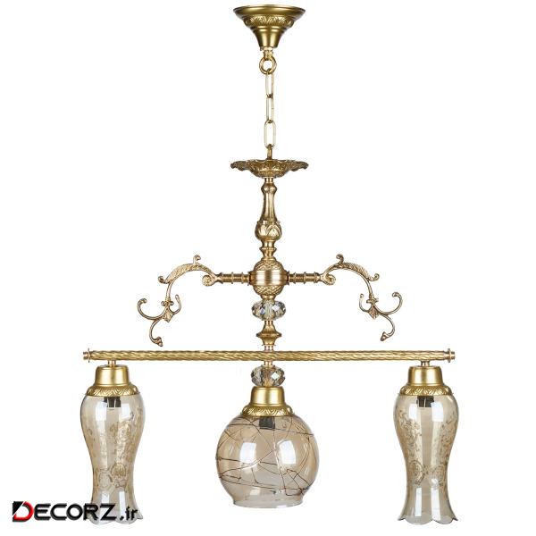 چراغ آویز چشمه نور کد C2168.3-AO