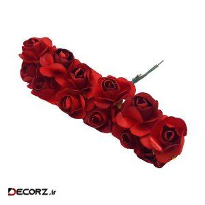 گل مصنوعی مدل GKROZE بسته ۱۲ عددی