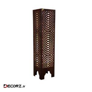 آباژور ایستاده  چوب آرا طرح پازلی