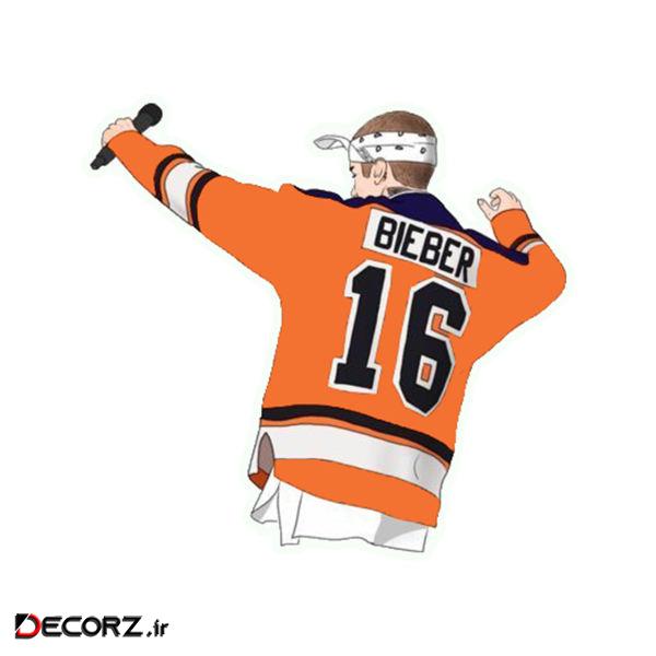 استیکر طرح Bieber کد 1719