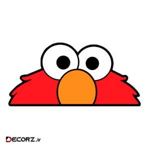 استیکر طرح Cookie Monster کد ۱۷۸۱