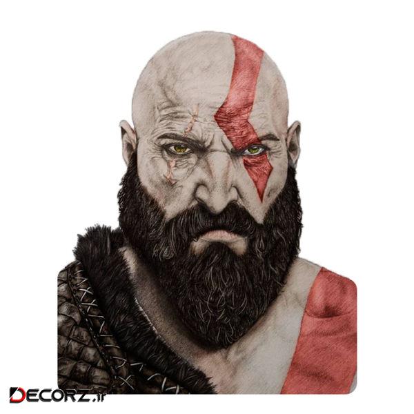 استیکر طرح God Of War کد 1734