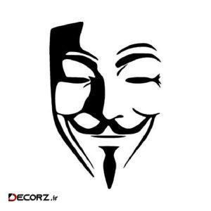 استیکر طرح V for Vendetta