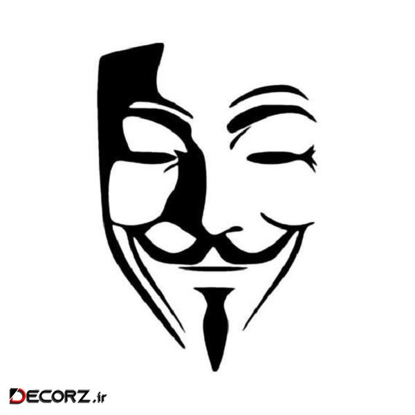 استیکر طرح V for Vendetta 