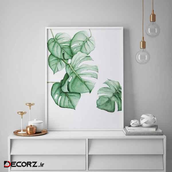 تابلو سالی وود طرح برگ ‌های انجیری مدل T130101