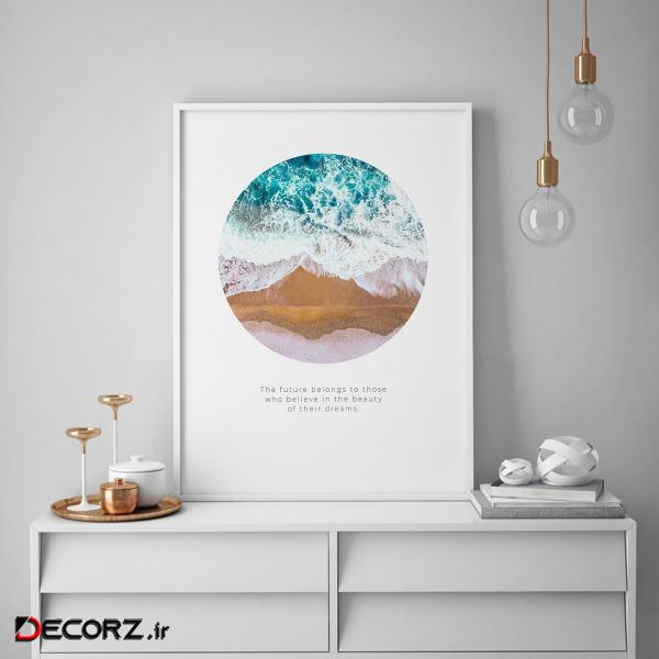 تابلو سالی وود طرح دریای تیرنی ایتالیا مدل T140107 تابلو سالی وود طرح دریای تیرنی ایتالیا مدل T140107