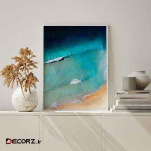 تابلو سالی وود طرح ساحل پالم استرالیا مدل T140207