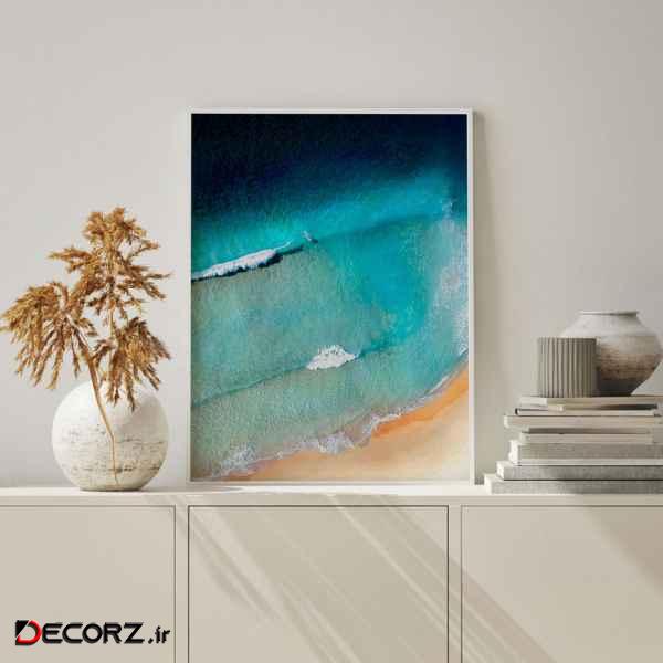 تابلو سالی وود طرح ساحل پالم استرالیا مدل T140207