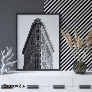 تابلو سالی وود طرح ساختمان فلت ‌آیرن نیویورک مدل T120705