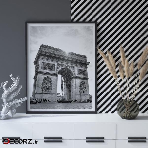 تابلو سالی وود طرح منظره‌ طاق پیروزی پاریس مدل T120803