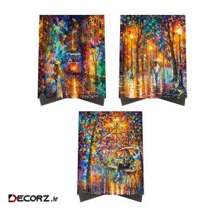 تابلو شاسی رومیزی مدل لئونید آفرمو کد LS2363 مجموعه ۳ عددی