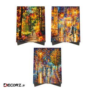 تابلو شاسی رومیزی مدل لئونید آفرمو کد LS2364 مجموعه ۳ عددی