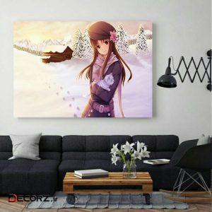 تابلو شاسی طرح انیمه مدل TSH1356