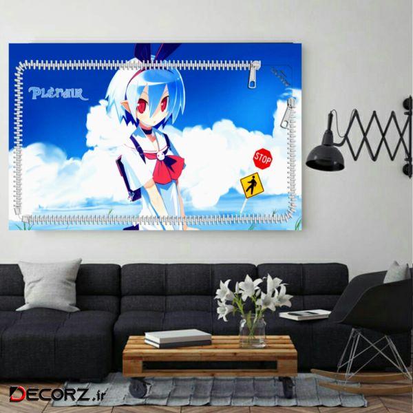  تابلو شاسی طرح انیمه مدل TSH1359