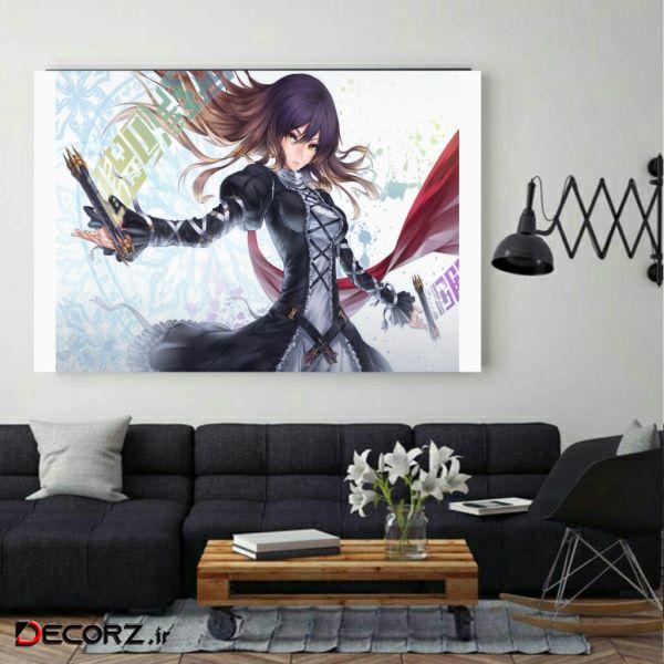  تابلو شاسی طرح انیمه مدل TSH1360