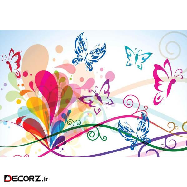 تابلو شاسی طرح وکتور پروانه مدل T1220