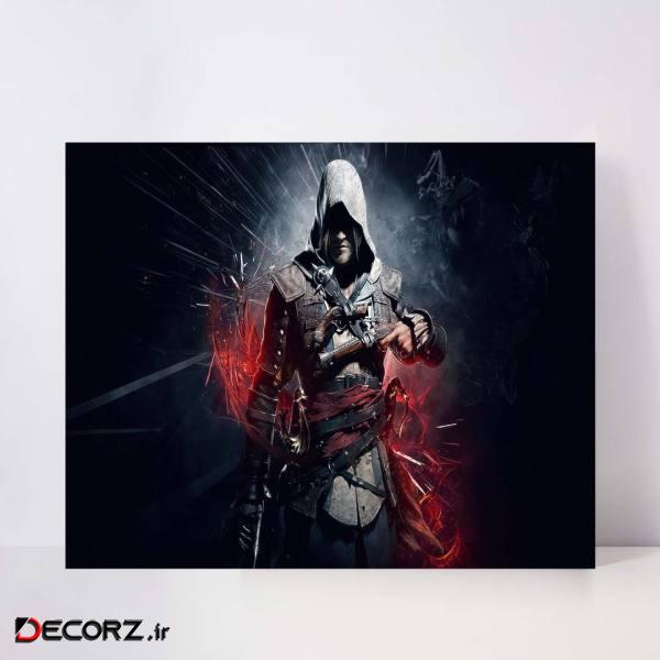 تابلو شاسی مدل assassins creed game    کد S-10034