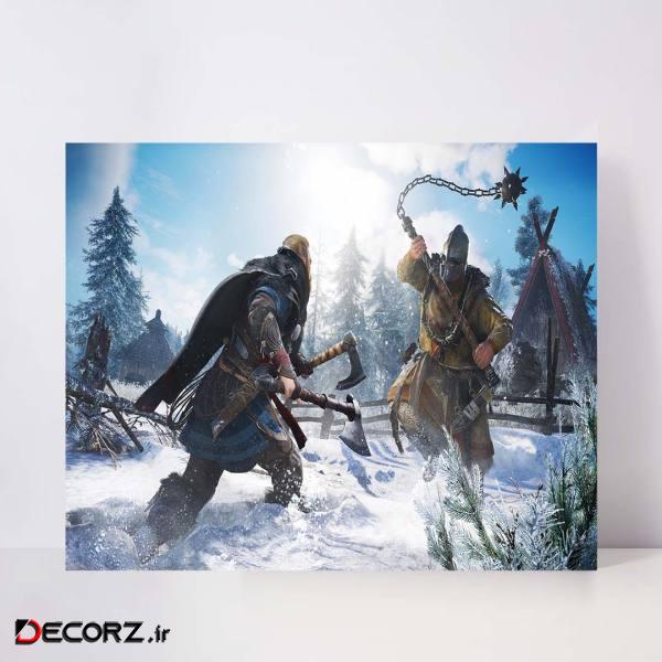 تابلو شاسی مدل assassins creed valhalla  کد S-10037