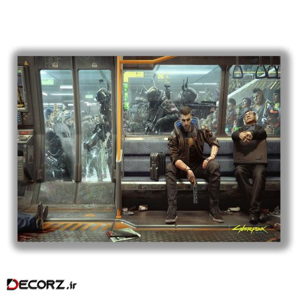 تابلو شاسی مدل سایبرپانک cyberpunk کد SBWY-KL2