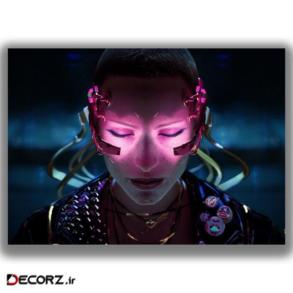 تابلو شاسی مدل سایبرپانک کد GRL-EY-PK