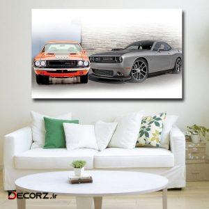 تابلو شاسی مدل ماشین آمریکایی کد ۲۲