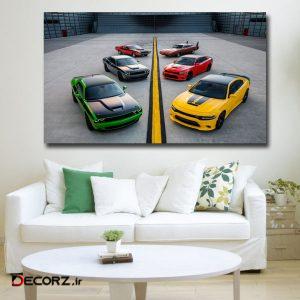 تابلو شاسی مدل ماشین آمریکایی کد ۲۴