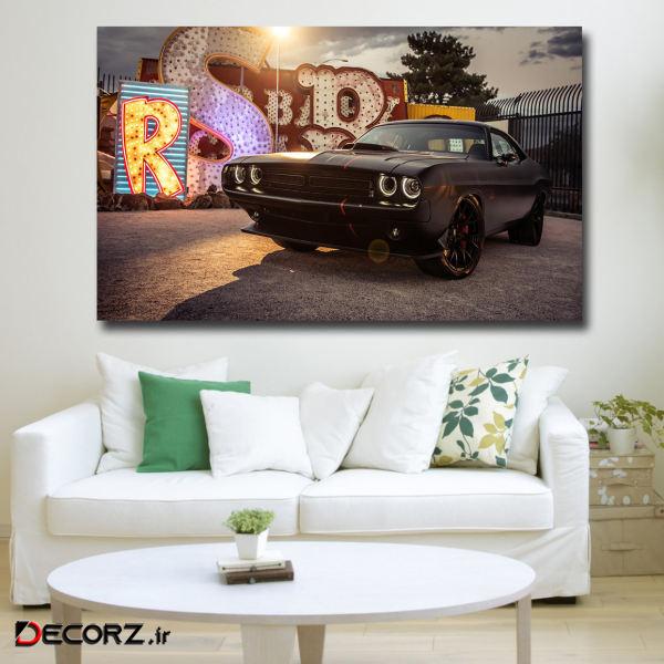 تابلو شاسی مدل ماشین آمریکایی کد 27