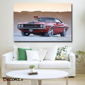 تابلو شاسی مدل ماشین آمریکایی کد ۴