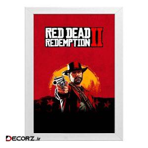 تابلو طرح red dead کد t31