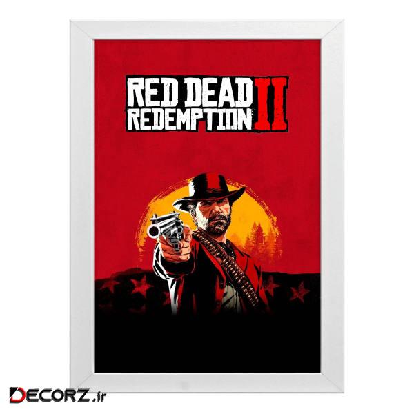 تابلو طرح red dead کد t31