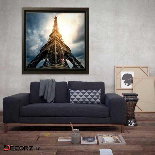 تابلو طرح برج ایفل کد 362