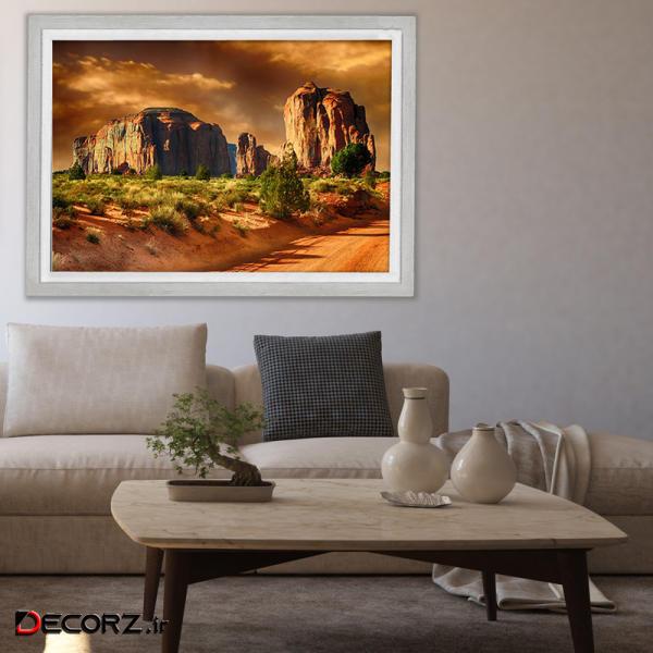 تابلو طرح بیابان کد 286