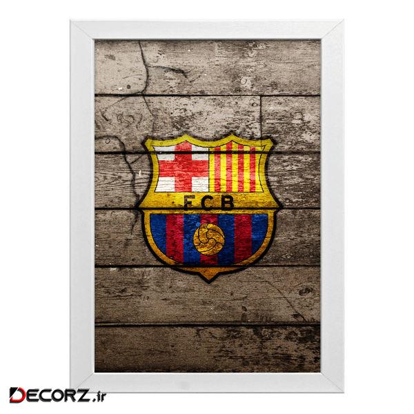 تابلو طرح تیم فوتبال بارسلونا کد t42