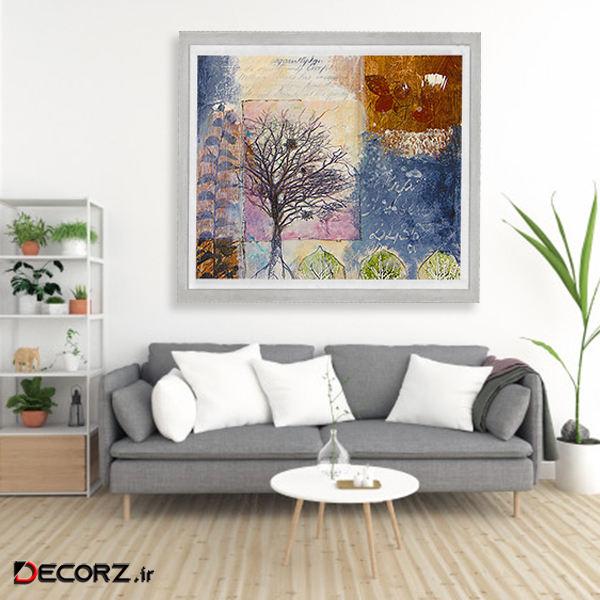 تابلو طرح درخت کد 007