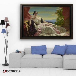 تابلو طرح زن کد ۸۷۸۷