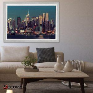 تابلو طرح شهر در شب کد ۲۸۲