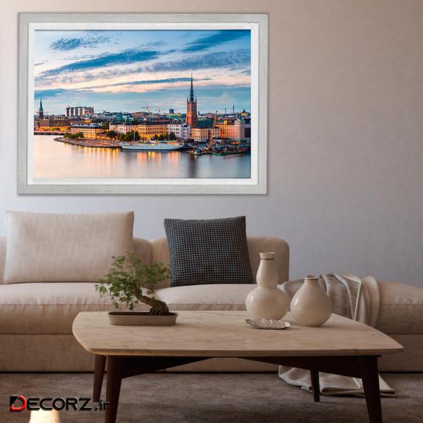 تابلو طرح شهر ساحلی کد 297