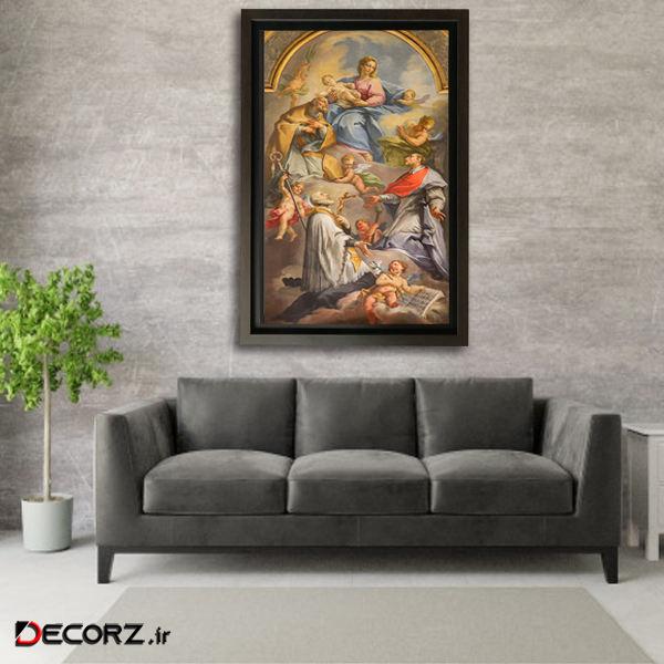 تابلو طرح فرشته کد 009